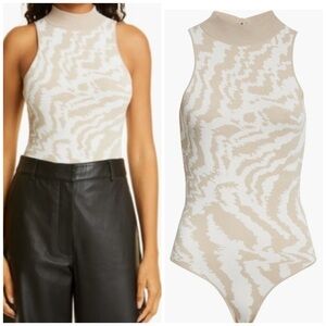 Ted Baker London Poppiii Mock Neck Bodysuit